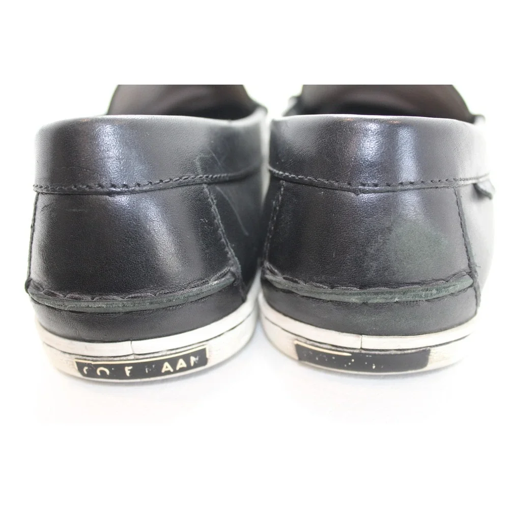 Cole Haan Grand.OS Mens Black Leather Penny Loafers Sneakers C22750 Size 11M